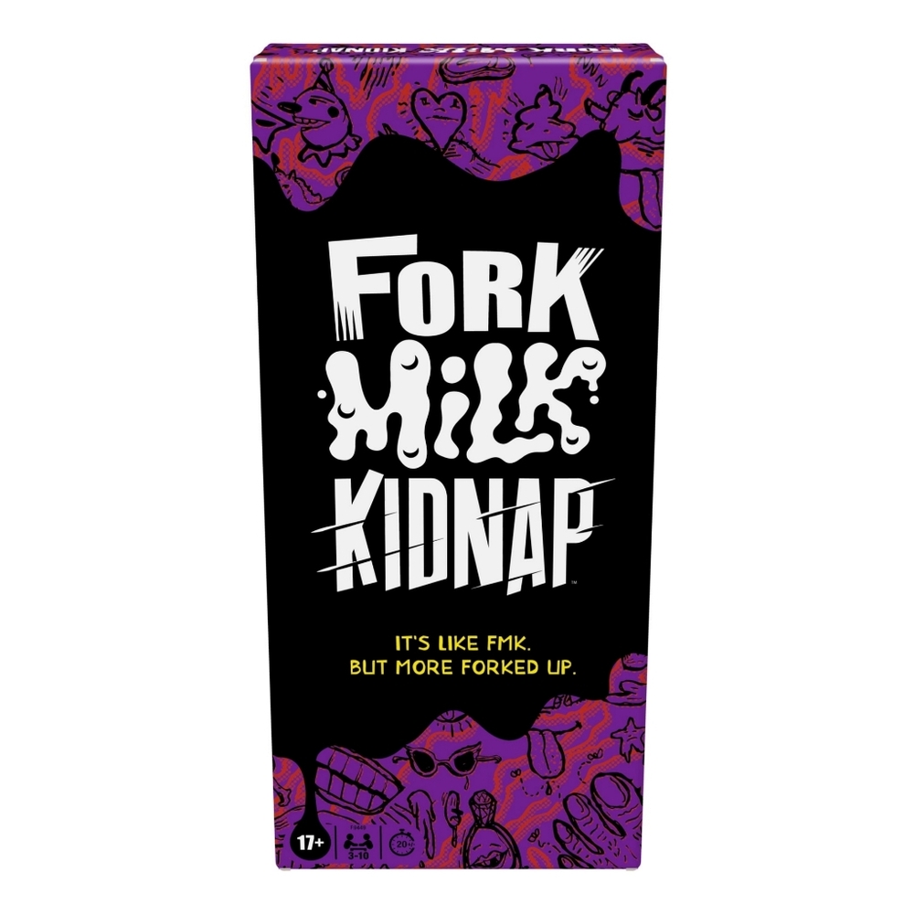 NEW Hasbro Fork Milk Kidnap Hilarious NSFW Adult Only Card Game